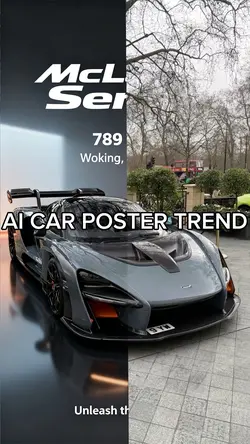AI CAR POSTER TREND
