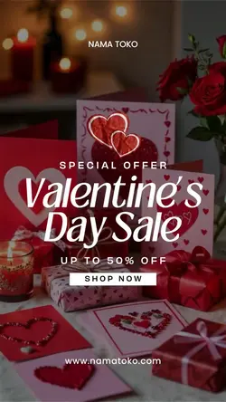 promo valentine sale