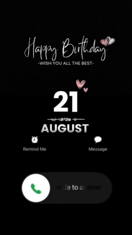 B'DAY mom 21 august 