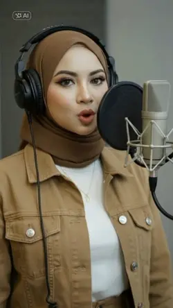 Foto menyanyi 