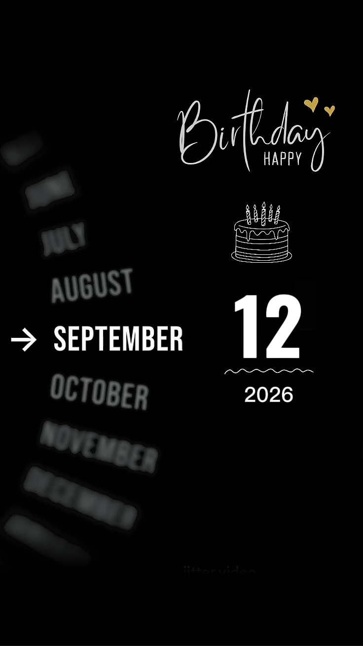 Birthday 12 September 