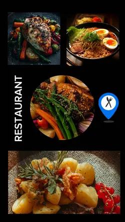 Restaurant food 