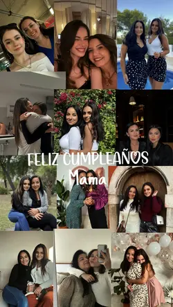 Feliz cumple mamá