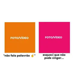 não pode xingar 