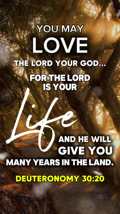 Deutéronome 30 : 20
