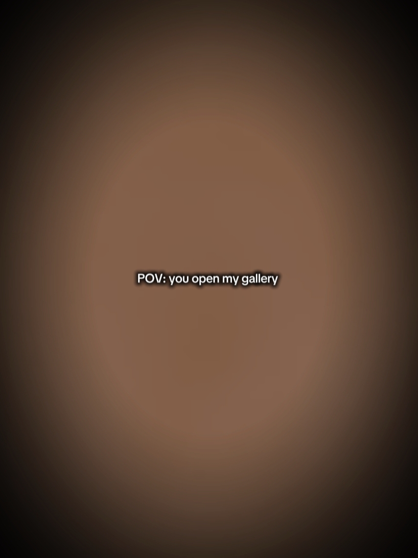 POV : vous ouvrez ma galerie