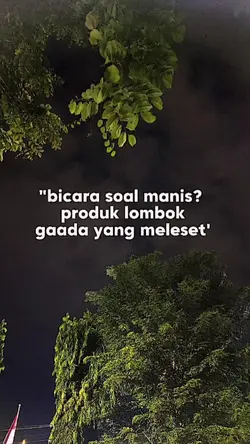 bicara soal manis? 
