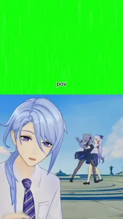 meme pov anine