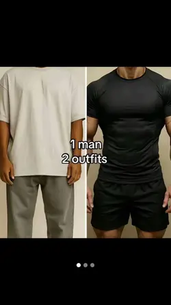 1 men 2 outfits 