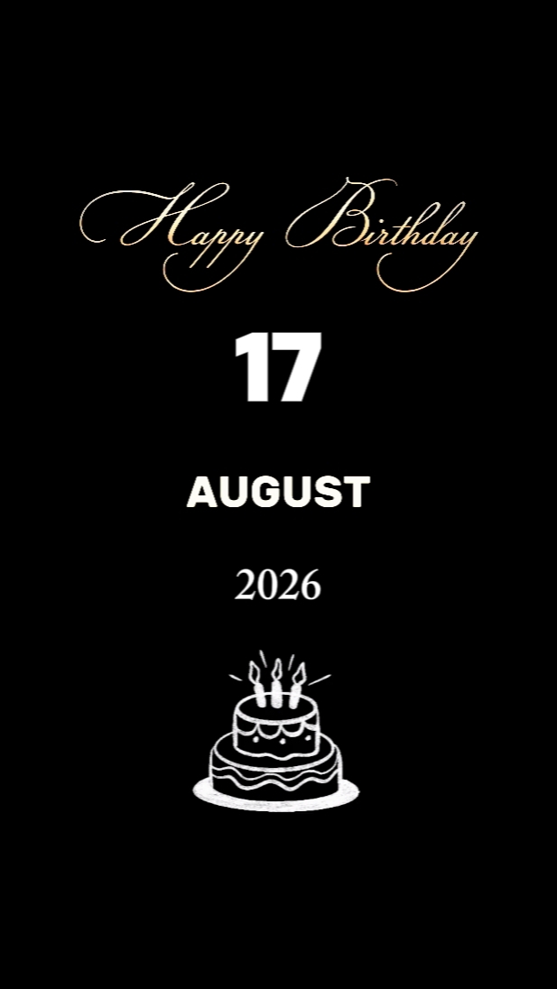 HBDY DAD 17 AUGUST