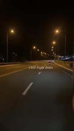 Chill night rides