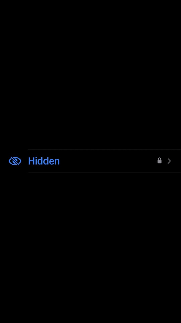 hidden