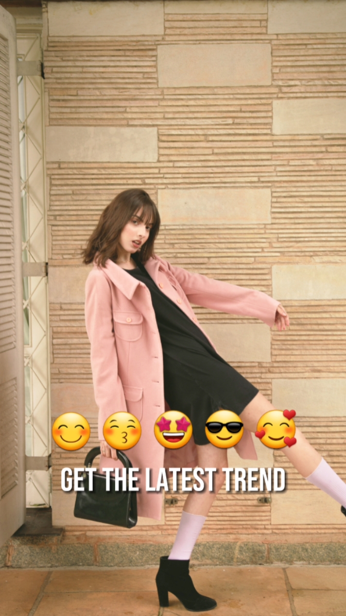 Affichage de produits de mode pour femmes style TikTok