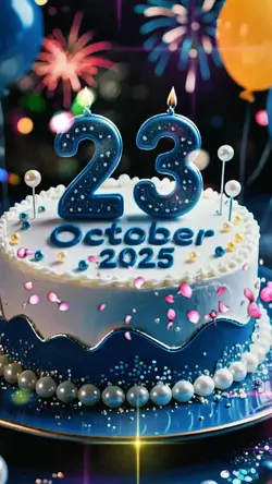 Birthday 23 oct 2025