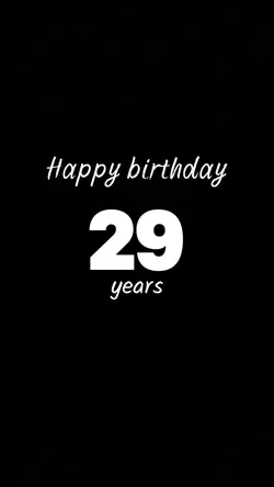 hbd 29years