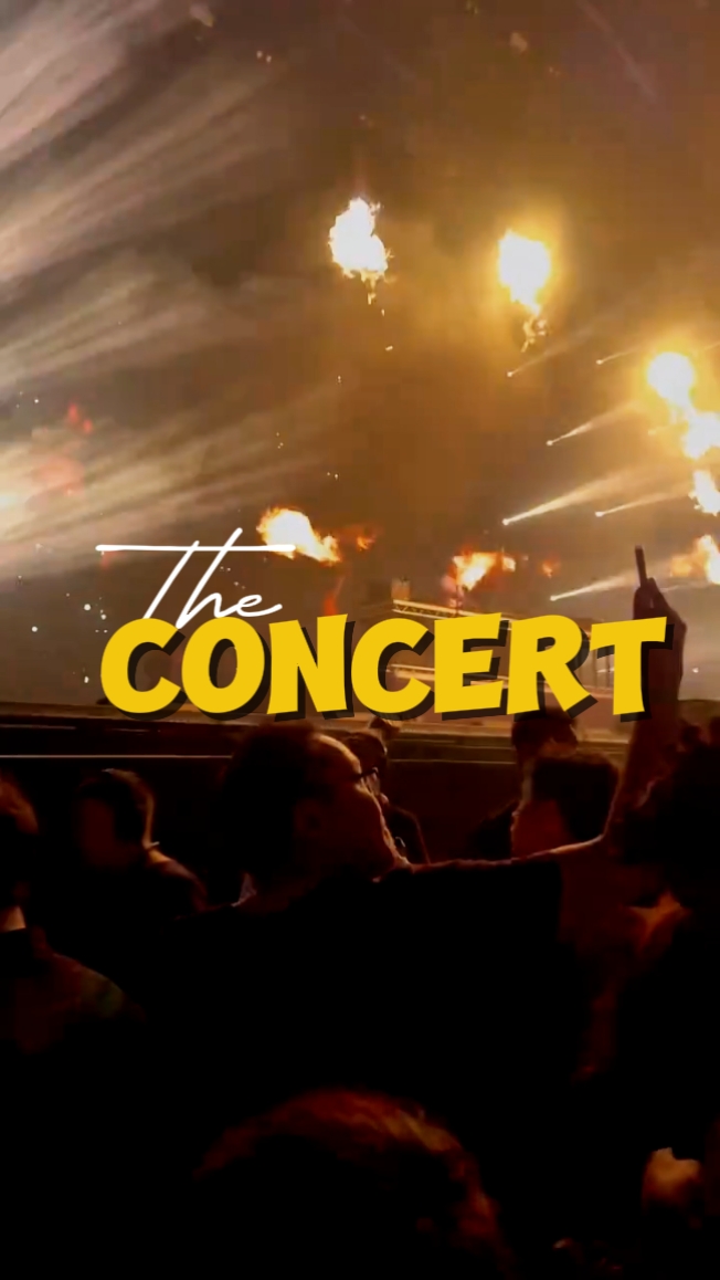 the concert