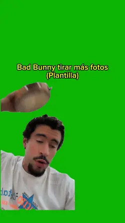 BadBunny tirar +fots