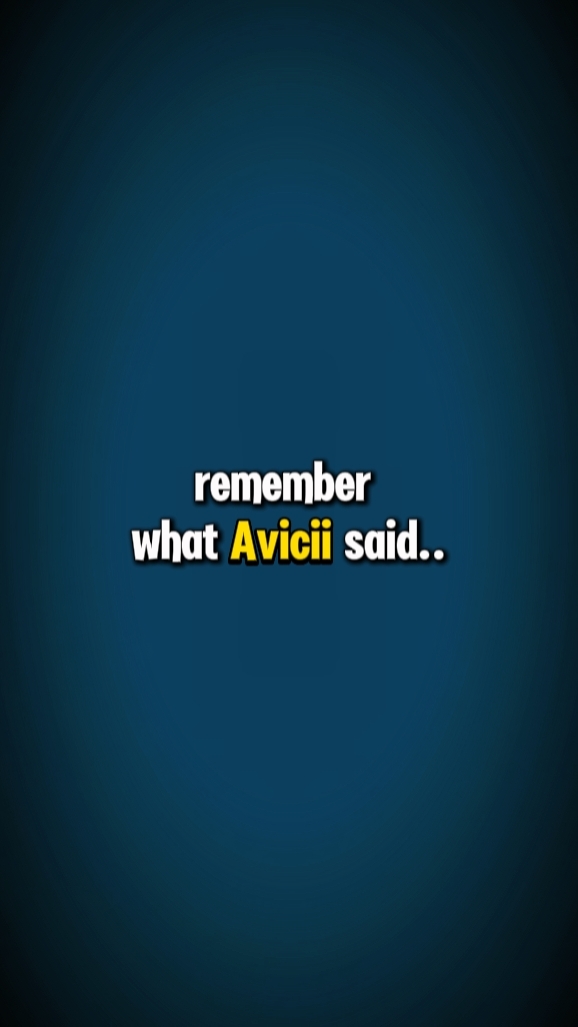was Avicii sagte...