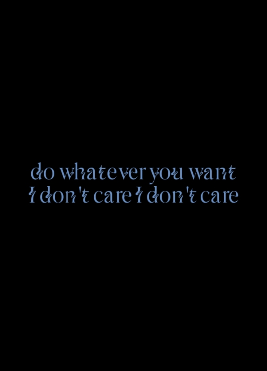 do whatever you want