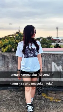 Jangan karena aku