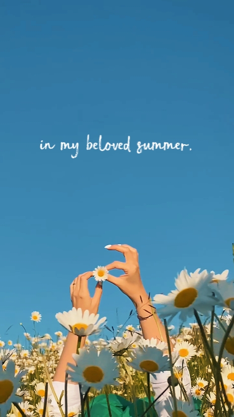 In meinem geliebten Sommer