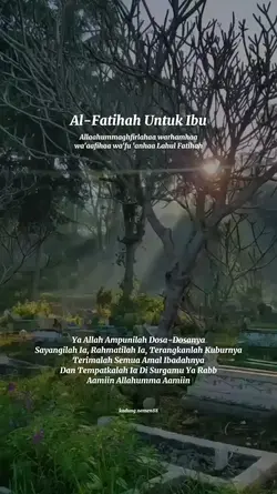 alfatihah untuk ibu