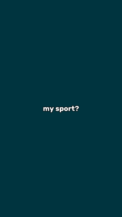 Mon sport?