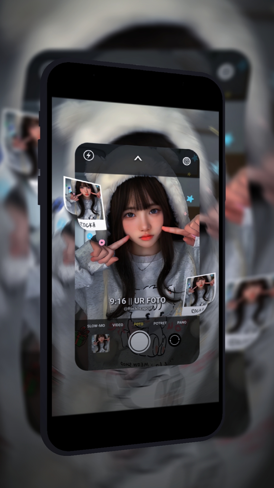 Keche Ponsel 3D JJ