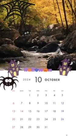 10月のカレンダー🎃