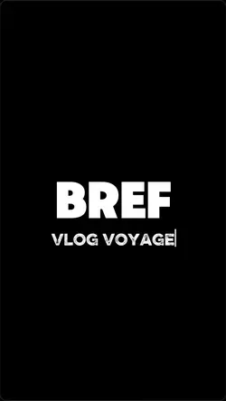 Vlog voyage 