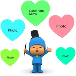stiker pocoyo sulap 