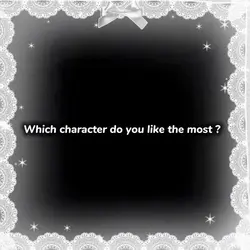 My fav charactere 💕