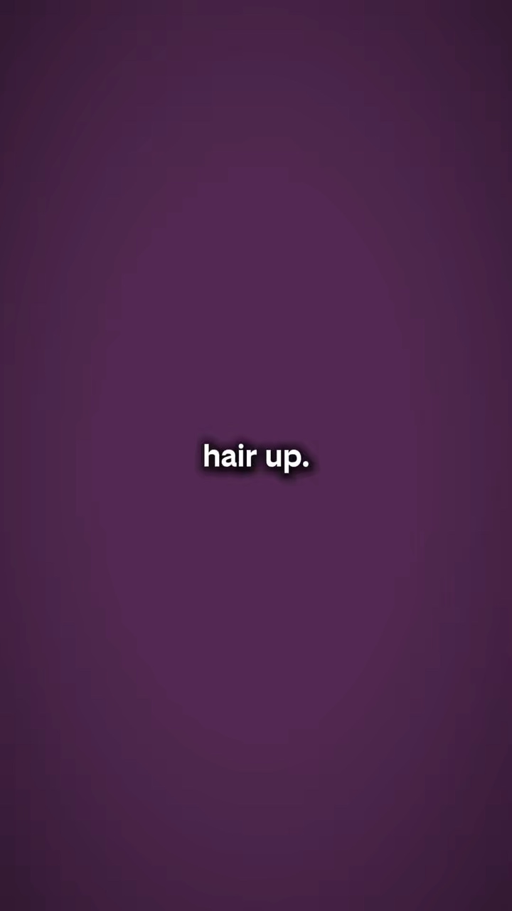 Haare hoch