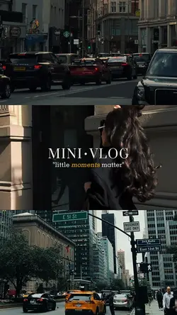 Minivlog moments