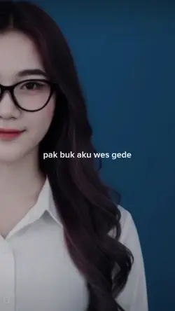 Pak buk aku wes gede