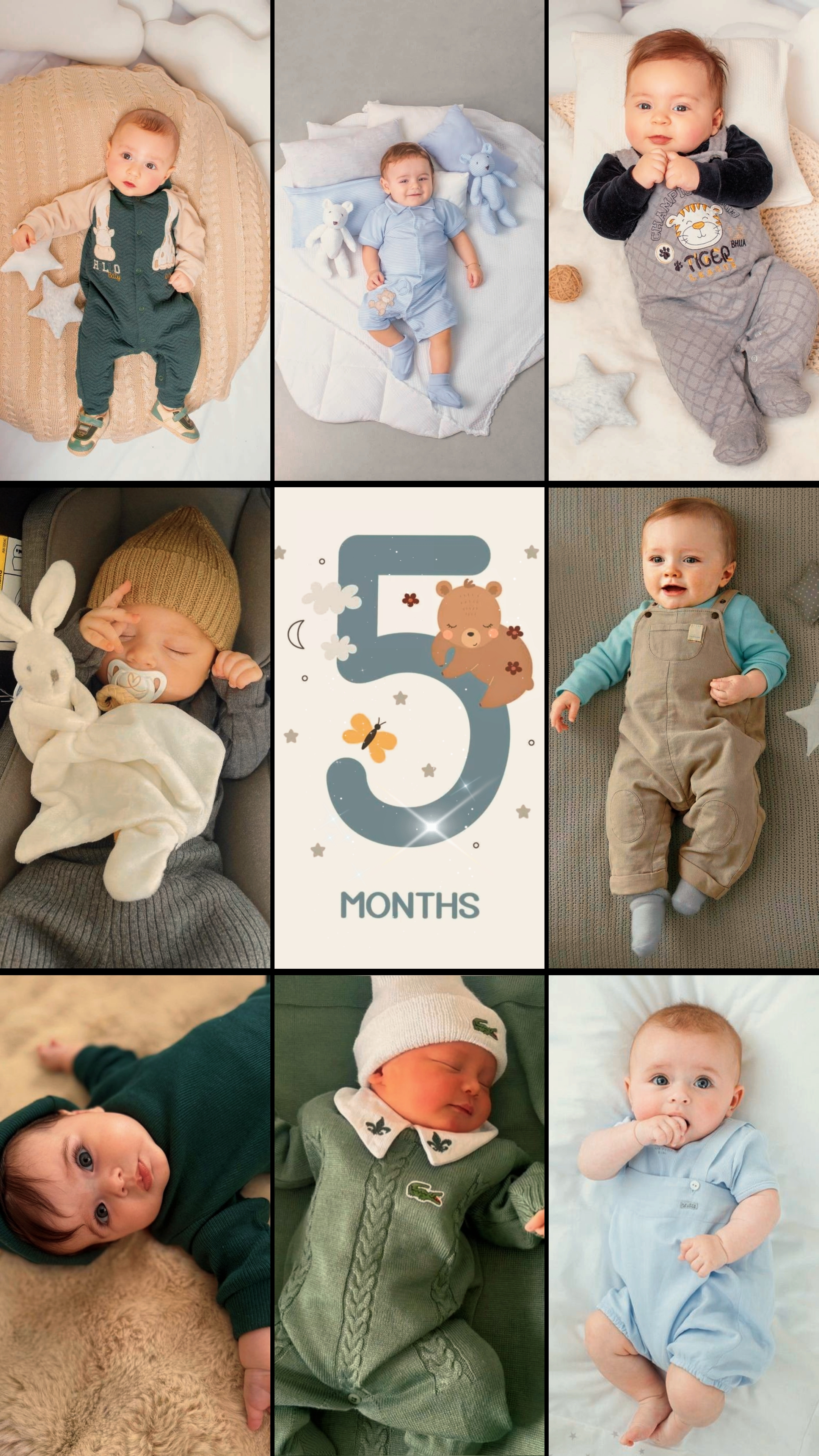 Bebé De 5 Meses 