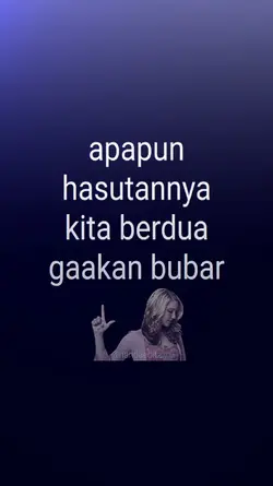 apapun hasutannya 