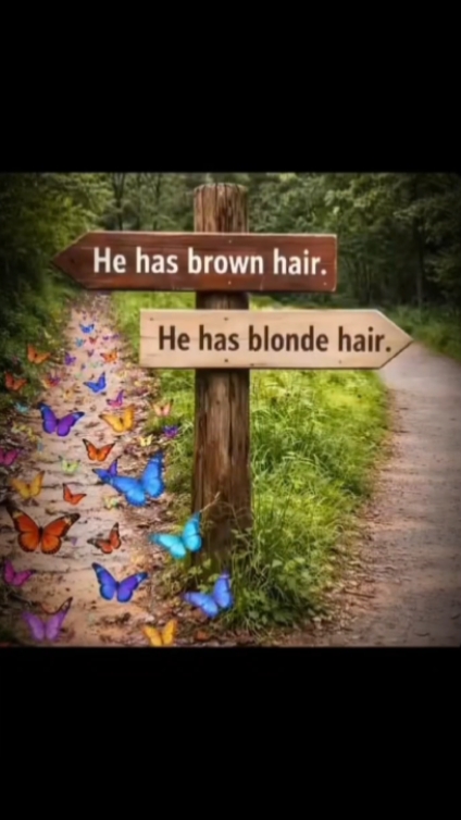 Hehasbrownhair