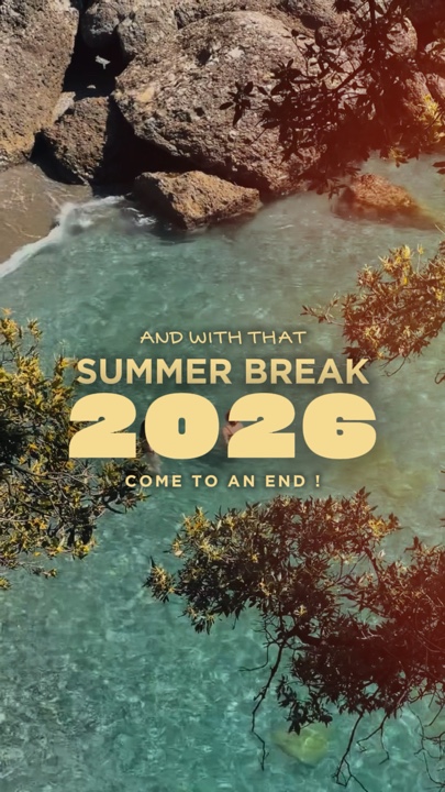 Férias de verão 2026 