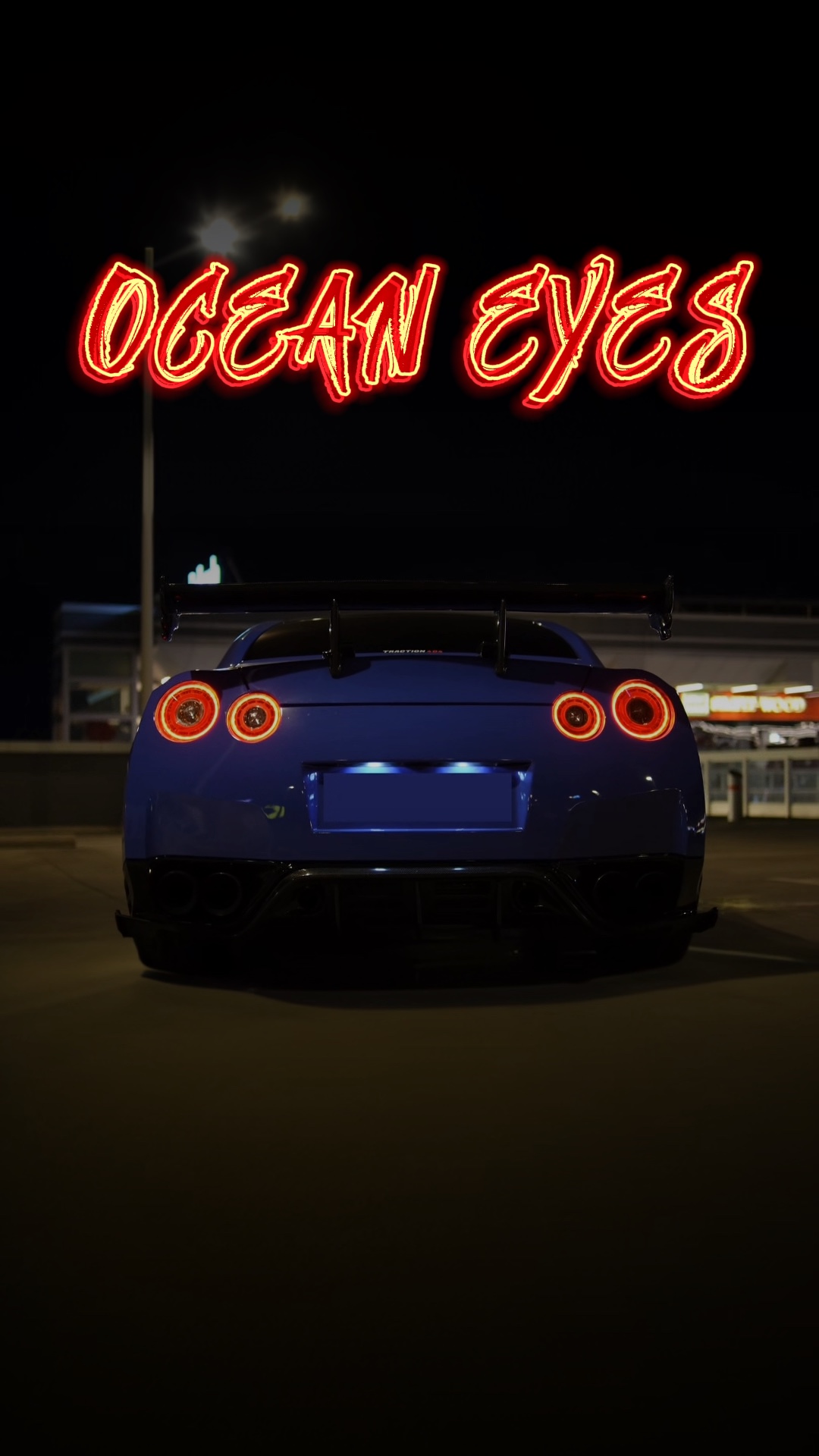 Coche de ojos oceánicos 