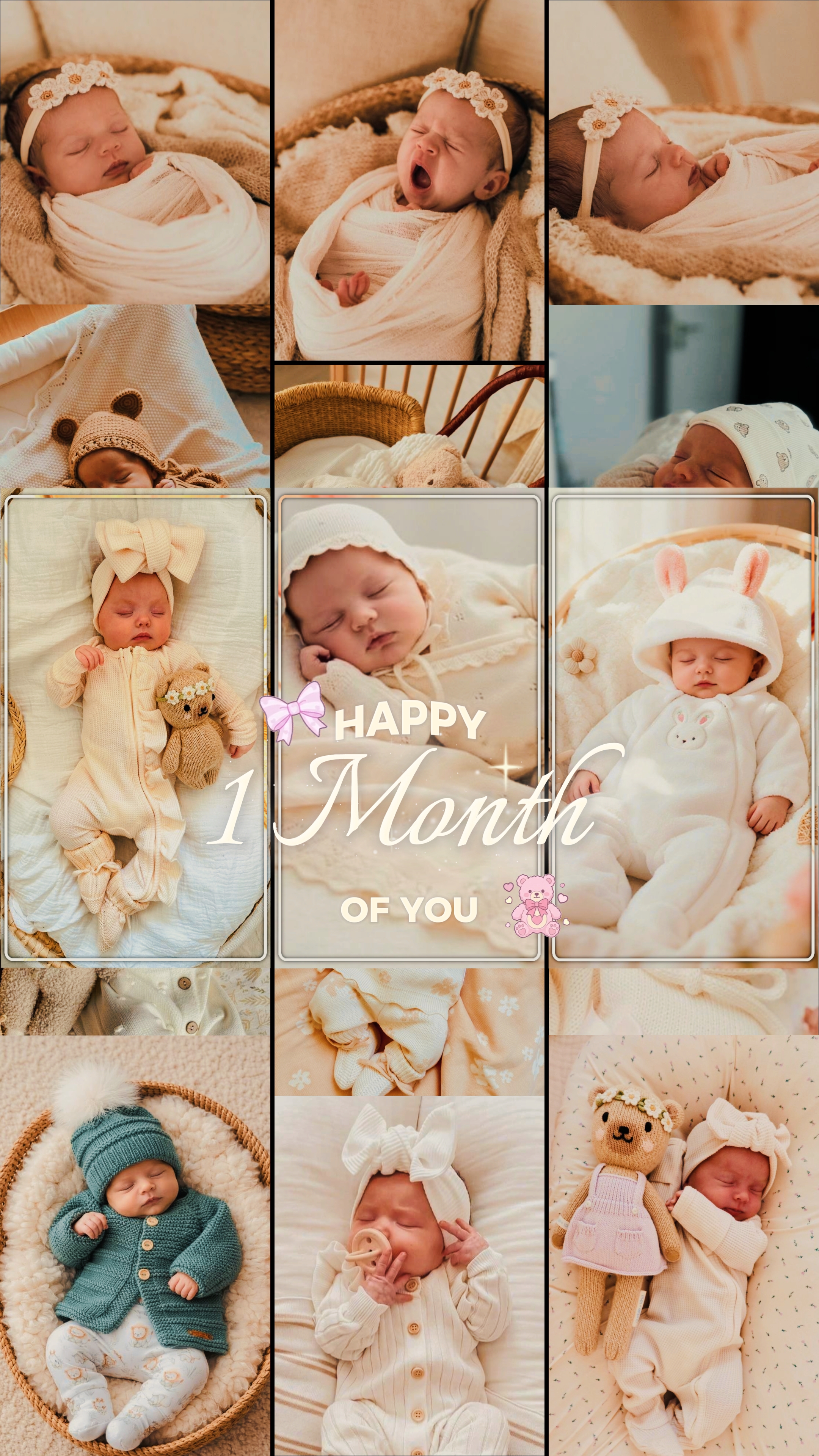 Happy 1 Month of you