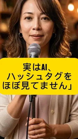 実はAlハッシュタグを見ていません