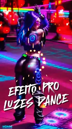 EFEITO DANCE LUZES 