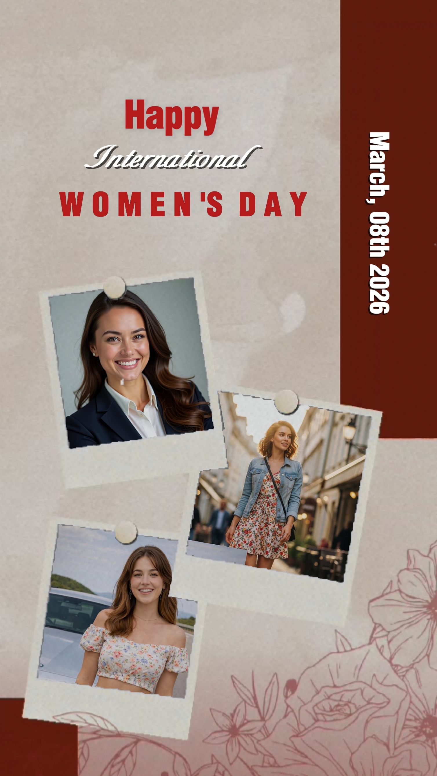 Feliz Día de la Mujer 