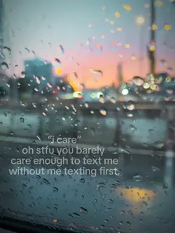 “i care” show it.