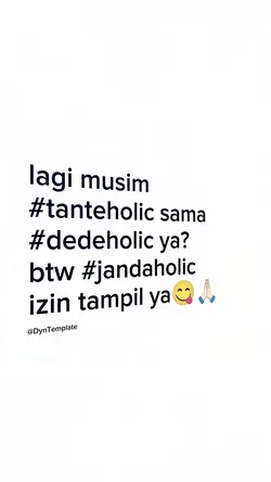JANDAHOLIC IZN TMPIL