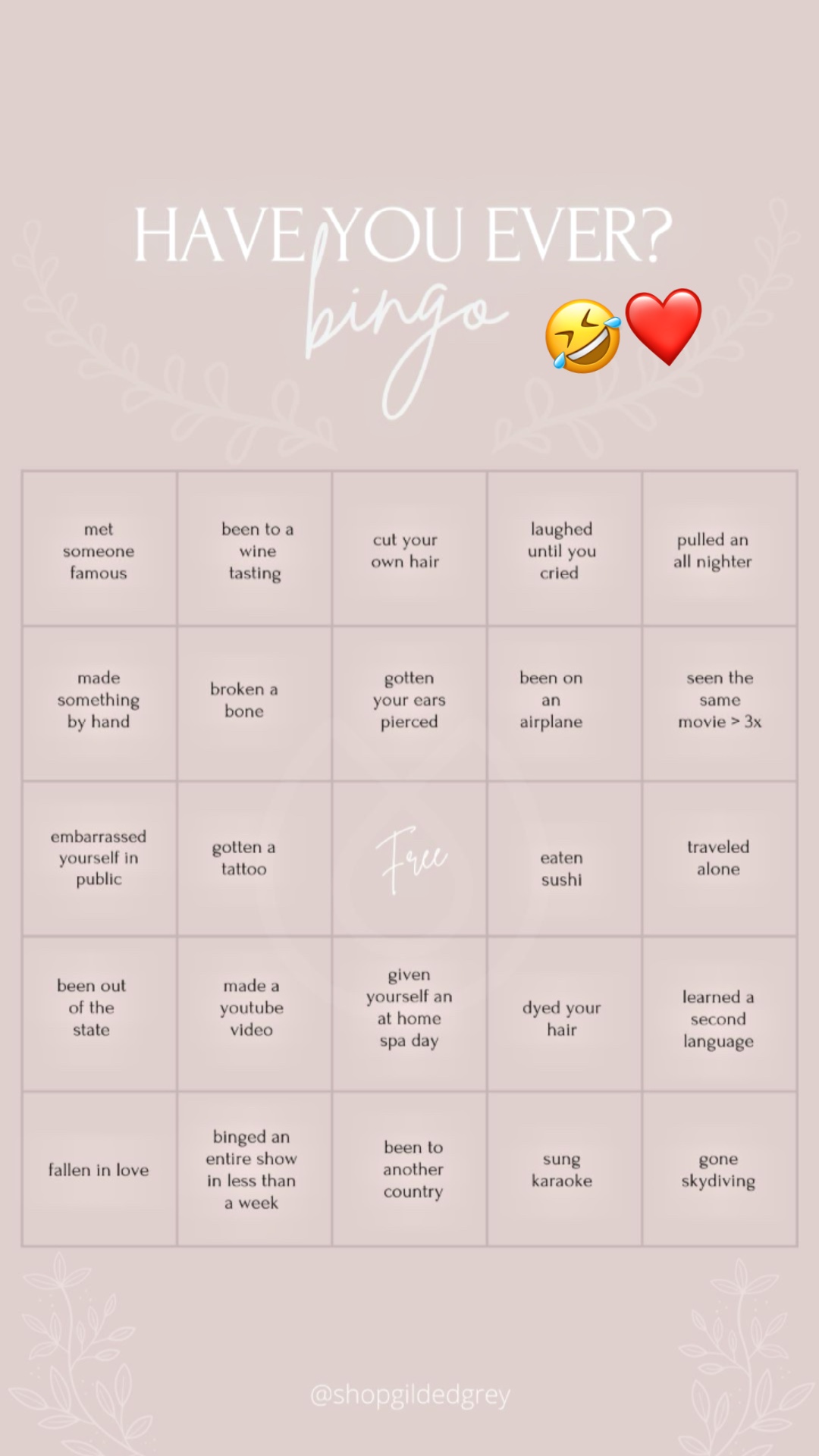 ¿Alguna vez has hecho bingo?😂👀