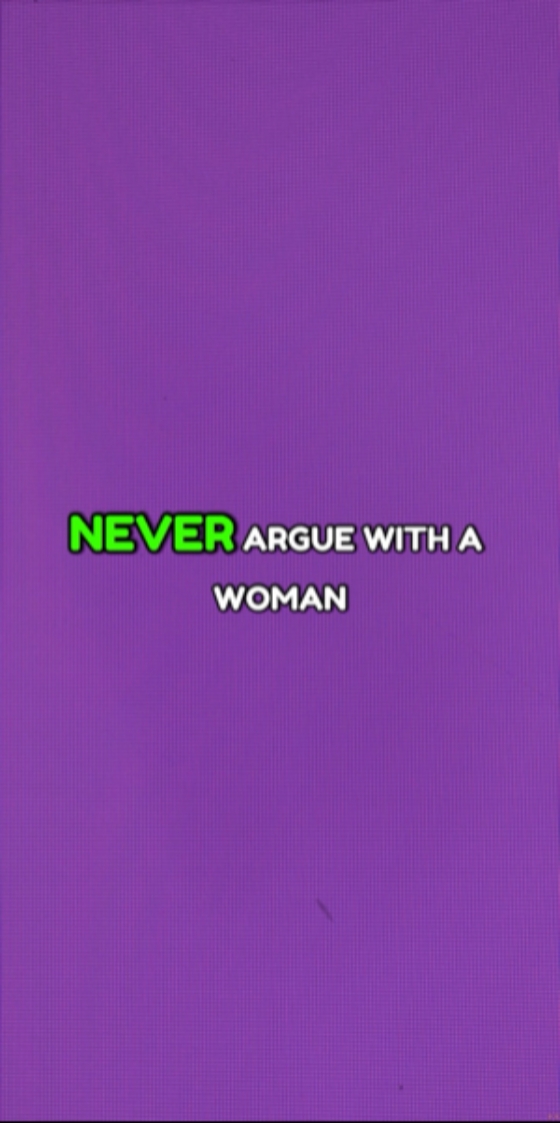 Nunca discuta 