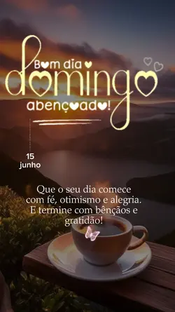 Bom dia domingo