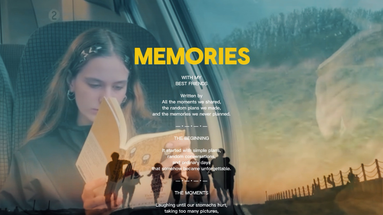 MEMORIES WITH FRIEND